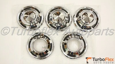 Toyota Land Cruiser 1969-1984 FJ40 Genuine Wheel Cover Hub Cap Set of 5 - Image 1 of 4