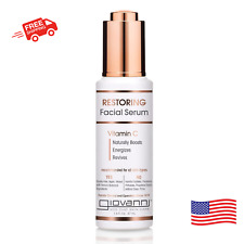 GIOVANNI Facial Energizing Serum. 1.6 oz. Naturally Boosts Energizes & Revives