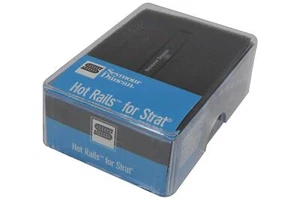 Seymour Duncan SHR-1n Hot Rails for Strat Black Humbucker Neck Middle Pickup - Picture 1 of 3