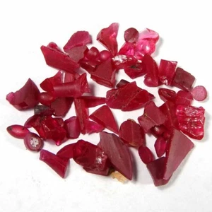 72.20 Ct Natural Imitation Ruby Rough Lot Loose Gemstone - Picture 1 of 3