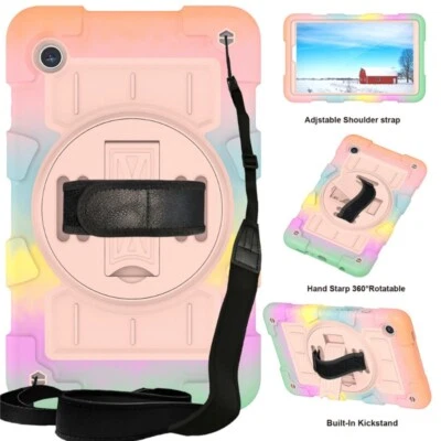 Case Kids Heavy Duty Shockproof Strap Cover For Samsung Galaxy Tab A9 8.7 X110  - Image 1 of 4