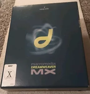 Macromedia Dreamweaver MX for Mac CD UPGRADE VERSION - Picture 1 of 6