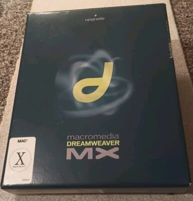 Macromedia Dreamweaver MX for Mac CD UPGRADE VERSION  - Image 1 of 4