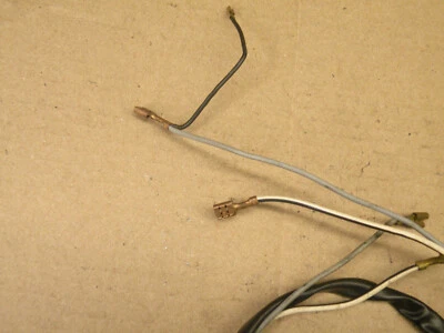 1973 VW Beetle Park/luz de seta chicote de fios lado esquerdo - Imagem 1 de 3