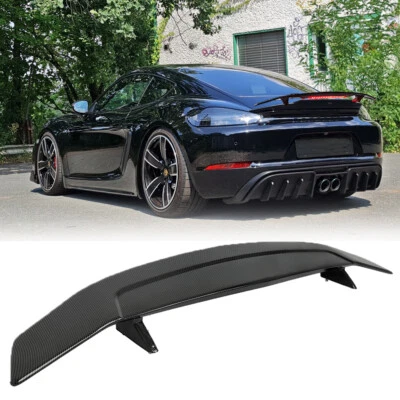 Alerón de maletero estilo GT Carbon Look 52"" con luz trasera para Porsche Cayman 911 Foto 1 de 4