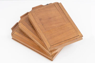3X Wooden double side 9x12cm Large Format Plan Film Holders, vintage set - Image 1 of 4