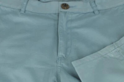 Armani Exchange Men's Light Blue Cotton Flat Casual Chino Pants 30 x 26 - Image 1 of 4