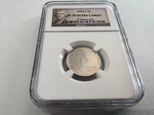 2008-S JEFFERSON NICKELS NGC PF70 ULTRA CAMEO "TOP POP" - Picture 1 of 4