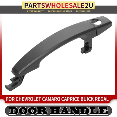 Manija de puerta exterior negra para conductor delantero para Chevrolet Camaro Cruze Buick Allure Foto 1 de 4