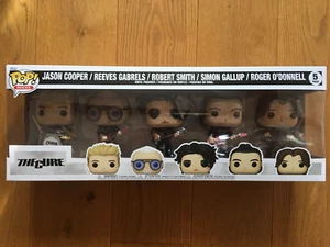 THE CURE ORIGINAL TOUR BAND FUNKO POP FIGURES NEW/ORIGINAL BOX - Picture 1 of 5