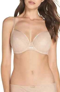Chantelle BH Gr. 30 DDD beige Parisian ungefüttert Plunge 22310 - Bild 1 von 14