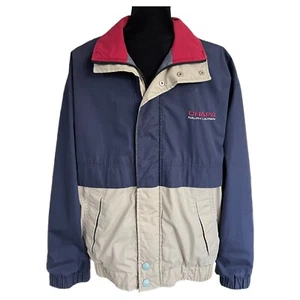 Vintage CHAPS Ralph Lauren Jacket 90s Windbreaker - Mens Large - Picture 1 of 9