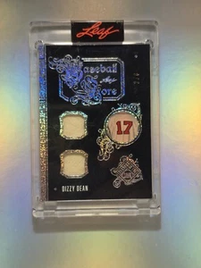 2025 LEAF SEASON OF THE SUN. BASEBALL LORE RELIC DIZZY DEAN #2/6 - Picture 1 of 3