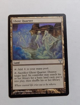 Ghost Quarter Dissension MTG Magic Gathering - Image 1 of 2