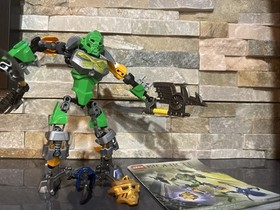 Lewa Master Of Jungle 70784 Complete Lego Bionicle Figure 100% Complete!!