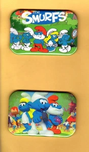 SMURFS    characters   2 REFRIGERATOR MAGNET  2" X 3"  WITH ROUNDED CORNER - Picture 1 of 4