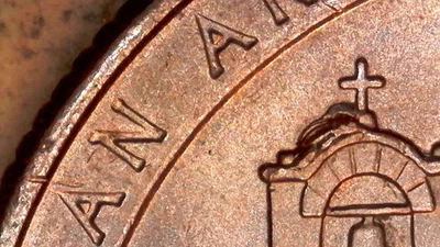 2021-P Missions Quarter Snowy Roof - Image 1 of 3