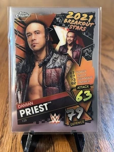 Damian Priest 2021 Topps Slam Attax Chrome 2021 Breakout Stars #129 - Bild 1 von 2