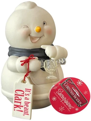 National Lampoon's Christmas Dept 56 Snowpinions Snowman "It's a Beaut Clark" - Image 1 of 3