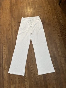 Vintage Havana White Pants Beach Cover Up Women’s Size Medium - Picture 1 of 12