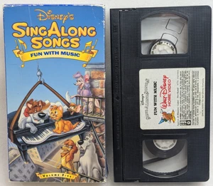 Disneys Sing Along Songs Fun With Music (VHS, 1991) - Imagen 1 de 7