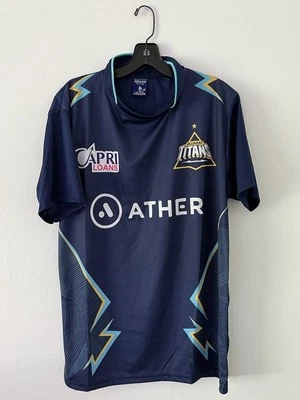 Tamanho G - Gararat Titans Cricket Dinaar Top Produto Oficial - Imagem 1 de 4