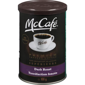 McCafe Premium Instant Coffee, Dark Roast, 100g/3.5 oz - Picture 1 of 4