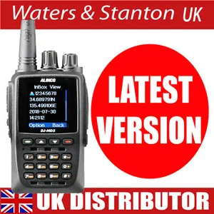 ALINCO DJ-MD5XEG Dwupasmowy ręczny nadajnik-odbiornik DMR wersja GPS / APRS NOWY - Zdjęcie 1 z 2
