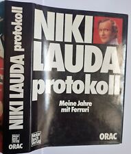 Niki Lauda. Protokoll. Meine Jahre mit Ferrari Buch Formel 1 Motorsport