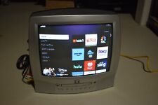 Trutech T1300-D CRT TV/DVD Combo Retro Gaming Television with Remote 2007 RCA In