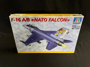 ITALERI F-16 A/B NATO FALCON 1:72 MODEL KIT #1204 AIR PLANE JET AIRCRAFT SET - Picture 1 of 3