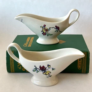Vintage 2 Mayer China ROSEDALE Gravy/Sauce Server Restaurant Ware 1982 - Picture 1 of 10