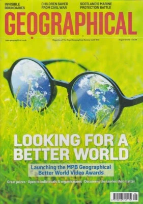 the geographical magazine-AUG 2023-LOOKING FOR A BETTER WORLD. - Image 1 of 3