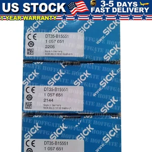NUOVO Sick DT35-B15551 DT35B15551 1057651 Sensore fotoelettrico gamma laser - Foto 1 di 6