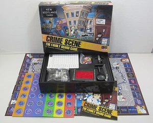 Crime Scene Family Board Game Of Forensic Investigation 2010 Ideal Scotland Yard - Picture 1 of 5