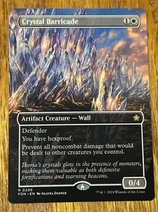 MTG Foundations, Barricata di Cristallo - Senza Bordi - Foto 1 di 1