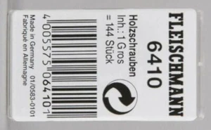 FLEISCHMANN 6410, GLEISSCHRAUBEN - 144 Stück - Bild 1 von 1