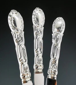 ODIOT - "Meissonnier" - 1 Couteau de Table - Argent Minerve 950 - Picture 1 of 13