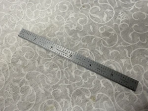 LUFKIN n. C-2105R Regola in acciaio temperato 6" Made in USA - Foto 1 di 6