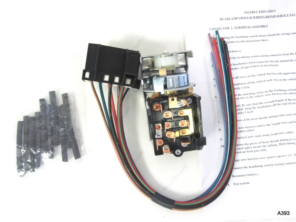 Interruptor de faros terminal de repuesto S720 para Chrysler 300M 2001 Foto 1 de 3