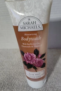 Sarah Michaels Moisturizing Bodywash Rose Mist 7.75 fl oz Unsealed But New - Picture 1 of 2
