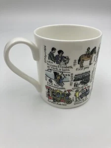 Coffee Mug HM Queen Elizabeth 90th Birthday McLaggan Smith Mugs Bone China 8oz - Picture 1 of 9