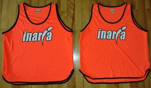 One Inaria Boys Sleeveless Sports Jersey Size YL. Orange. *See Description* - Picture 1 of 4