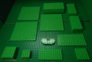 LEGO Lot (30+) Light Green Flat Base Plates Mixed 6x6 4x4 6x12 16x16 Misc Pcs - Picture 1 of 7