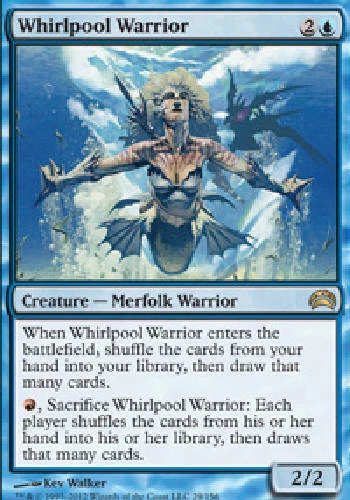 WHIRLPOOL WARRIOR X4 4 4X Planechase 2012 MTG Magic the Gathering Cards DJMagic - Image 1 of 1
