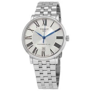 Tissot Carson Powermatic 80 Orologio da uomo automatico quadrante argento T122.407.11.033.00 - Foto 1 di 3