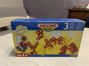 COSTRUZIONI MECCANO JUNIOR 1220 DEL 1995 MADE IN FRANCE 3 IN 1 DA COLLEZIONE - Foto 1 di 7
