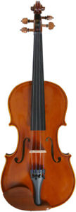 DE Geige (Violine) 1/2 M-tunes No.200 hölzern - spielbereit + Profi