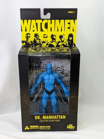Watchmen Dr Manhattan Action Figure Series 2 Cover