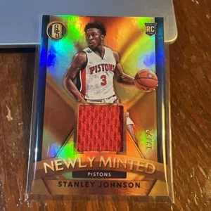 Stanley Johnson 2015-16 Panini Gold Standard Newly Minted Relic Rookie RC /25 - Picture 1 of 7